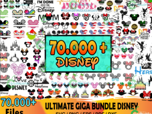 70000+ Disney Svg Bundle, Tinkerbell Svg, Star Wars Svg