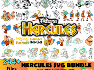 244+ Disney Hercules Bundle Svg, Disney Svg, Hercules Svg