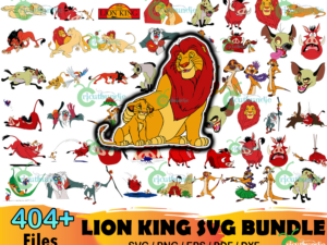 404+ The Lion King Bundle svg, Lion King Svg, Lion King Vector