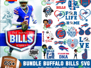 65+ Buffalo Bills Football Svg Bundle, Bills Betty Boop Svg
