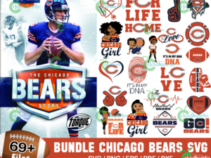 69+ Chicago Bears Football Svg Bundle, Nfl Logo Svg