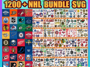 1200+ NHL Team Bundle Svg, Sport Svg, NHL Team Svg