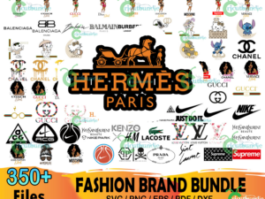 150+ Fashion Brand Bundle Png, Fashion Logo Svg, Brand Logo Svg, Famous Brand Svg